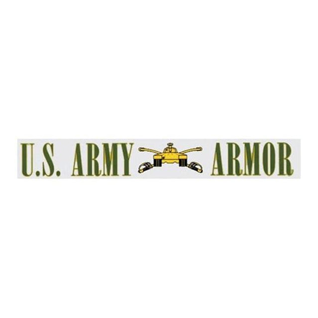 U.S. Army Armor Window Strip Decal