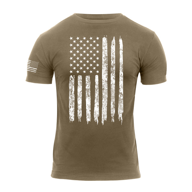 Patriot's Rugged U.S. Flag Athletic Fit T-Shirt