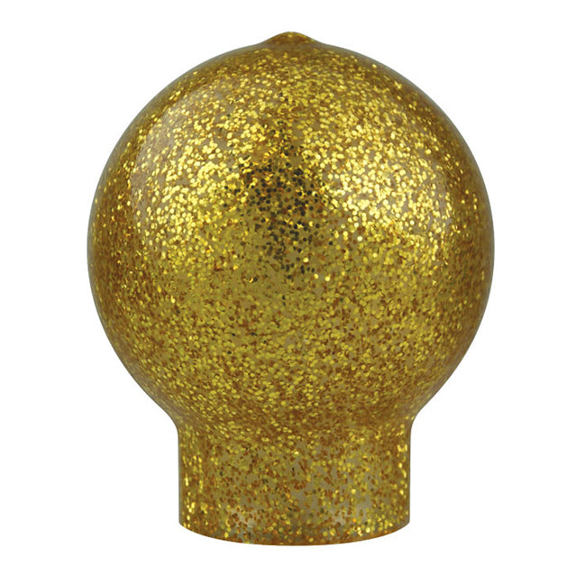 Slip-On Vinyl Ball Ornament, Gold