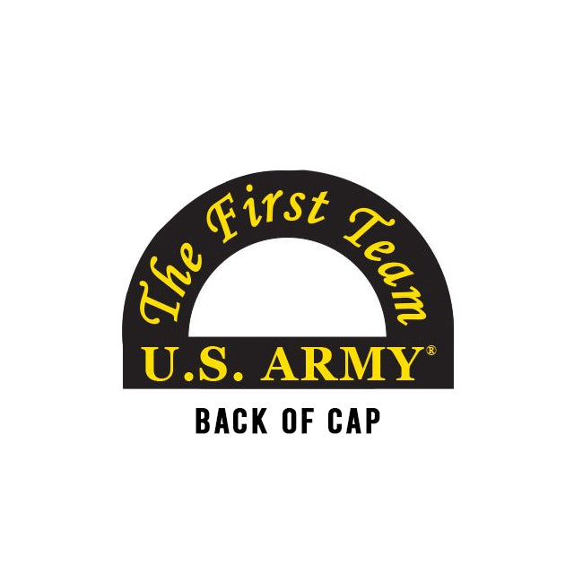 1st Cavalry Division "The First Team" Cap, Black