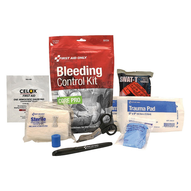 First Aid Only Bleeding Control Kit Core Pro