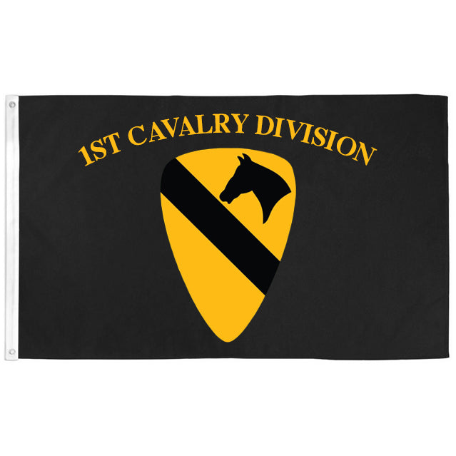 1st Cavalry DIvision 3'x5' Flag, Polyester