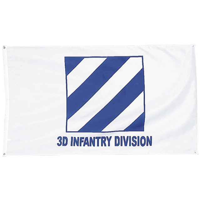 3rd Infantry Division 3'x5' Flag, Polyester
