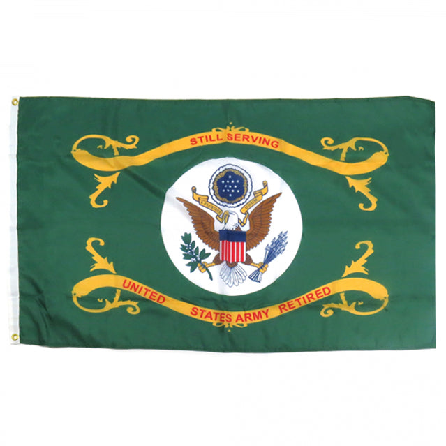 U.S. Army Retired 2'x3' Flag, Polyester