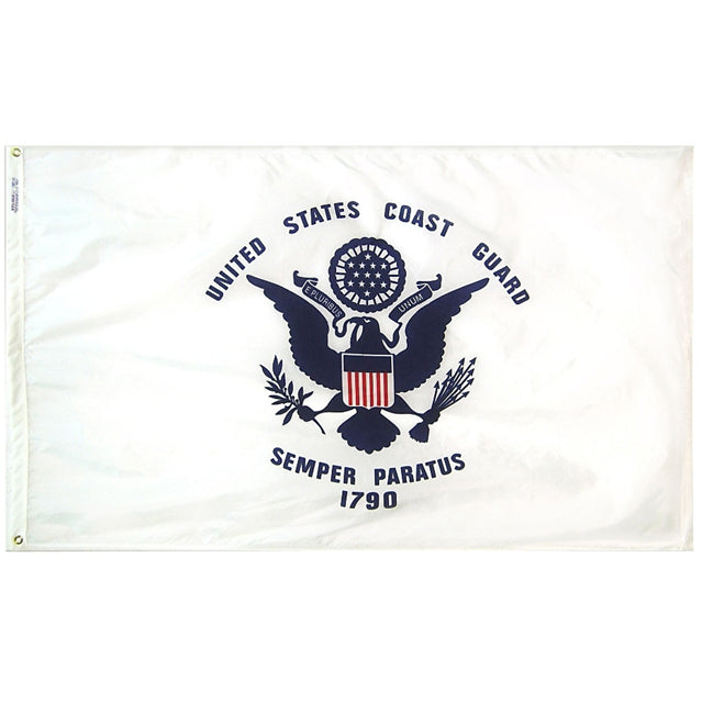 U.S. Coast Guard 3'x5' Flag, Polyester