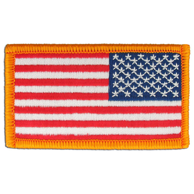 U.S. Army Regulation Flag Patch Reversed, Color