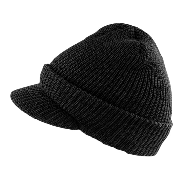 WWII Wool Jeep Watch Cap STARS-N-STRIPES