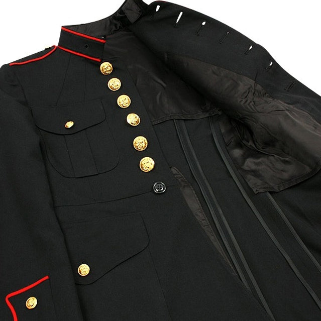 U.S. Marine Corps Enlisted Dress Blues Tunic | STARS-N-STRIPES CO. U.S. Marine Corps Enlisted Dress Blues Tunic | STARS-N-STRIPES CO.