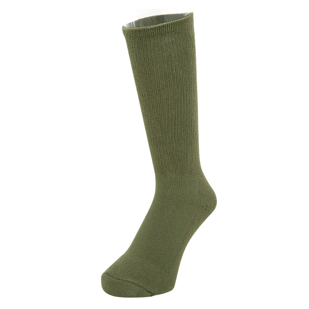 U.S. GI Antimicrobial Boot Socks - Black, OD Green, Coyote Brown