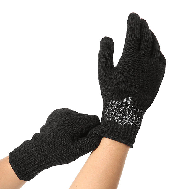 U.S. GI Wool Glove Inserts, 70-75% Wool