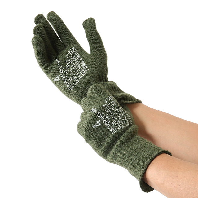 U.S. GI Wool Glove Inserts, 70-75% Wool | STARS-N-STRIPES CO.
