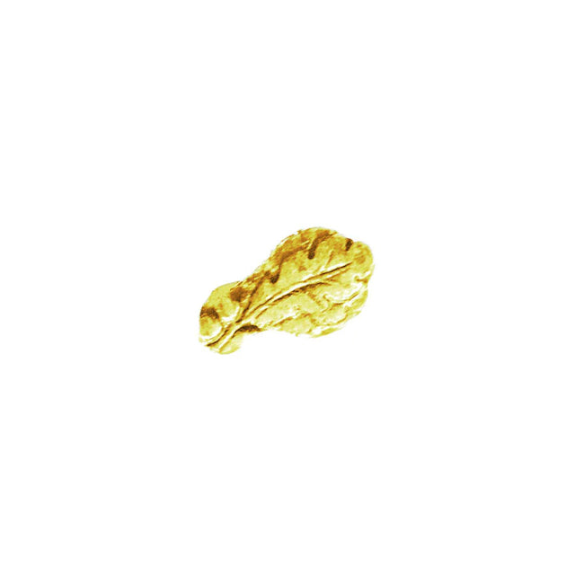 1 Gold Oak Leaf Cluster Device Ribbon Attachment 5/16"