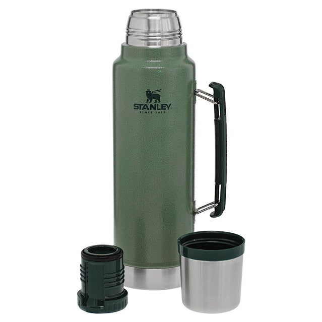 Stanley Legendary Classic Vaccuum Insulated Thermos Bottle for Hot & Cold Beverages, Hammertone Green