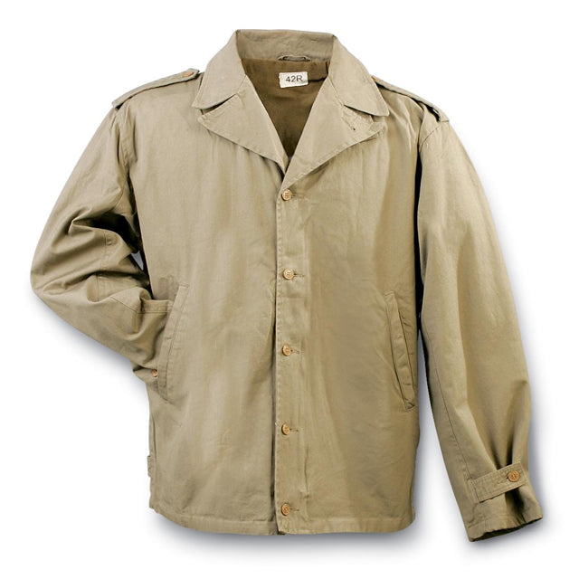 US Army WW2 M41 Parsons Field Jacket Repro, Enlisted STARS-N