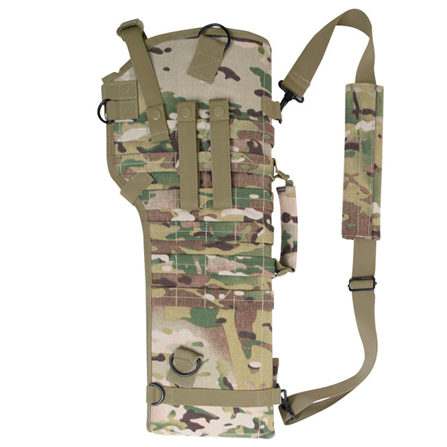 Tactical MOLLE Rifle Scabbard Sling Carrier, M-4 AR-15 M-16