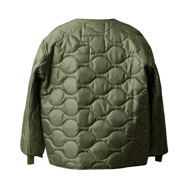 M-65 Military Field Jacket Quilted Coat Liner, OD Green & Coyote Brown
