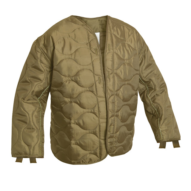 M-65 Military Field Jacket Quilted Coat Liner, OD Green & Coyote