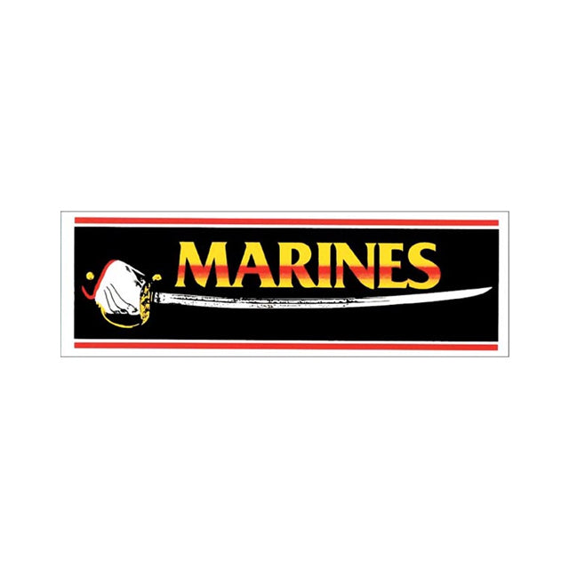 Marines NCO Sword Bumper Sticker
