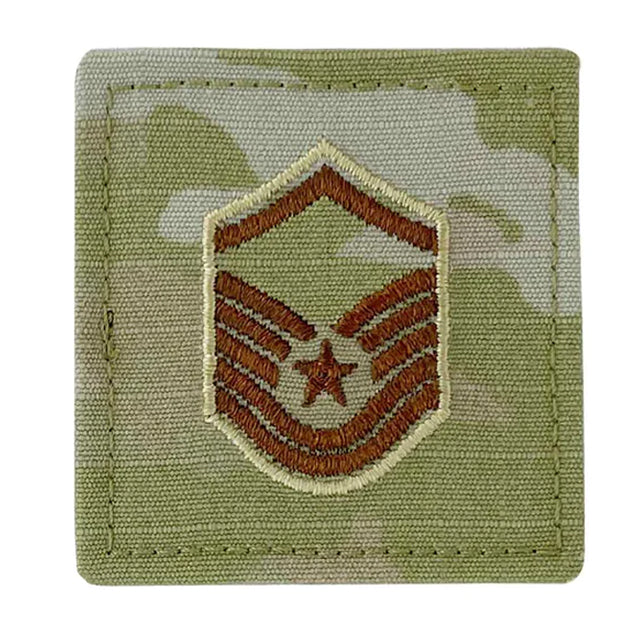 U.S. Air Force Master Sergeant (MSG), E-7 Rank, 3-Tone OCP - Velcro, Sew-On & Gore-Tex