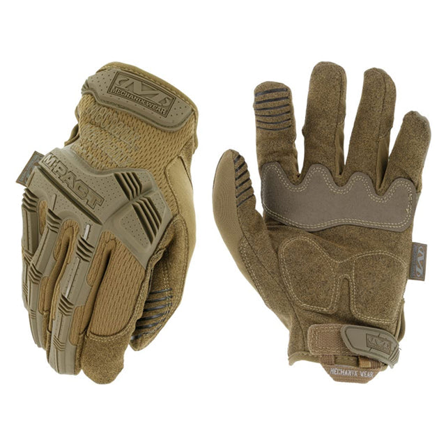 Mechanix Wear M-Pact Tactical Shooting Gloves, Coyote Brown & Black
