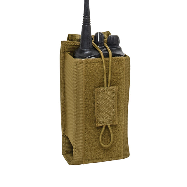 MOLLE Vest Plate Carrier Walkie Talkie 2-Way Radio Pouch
