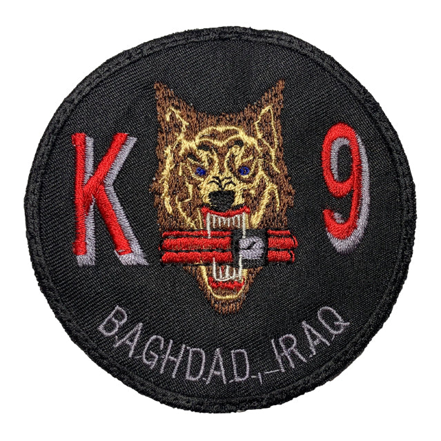 K9 EOD Baghdad Iraq Patch