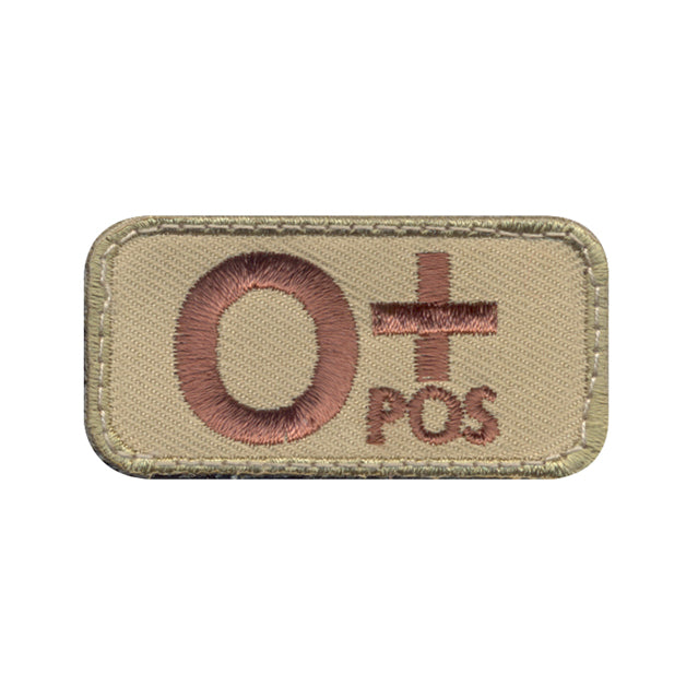 O Positive Blood Type Patch