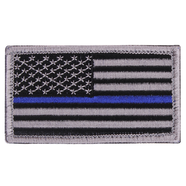Thin Blue Line Flag Patch