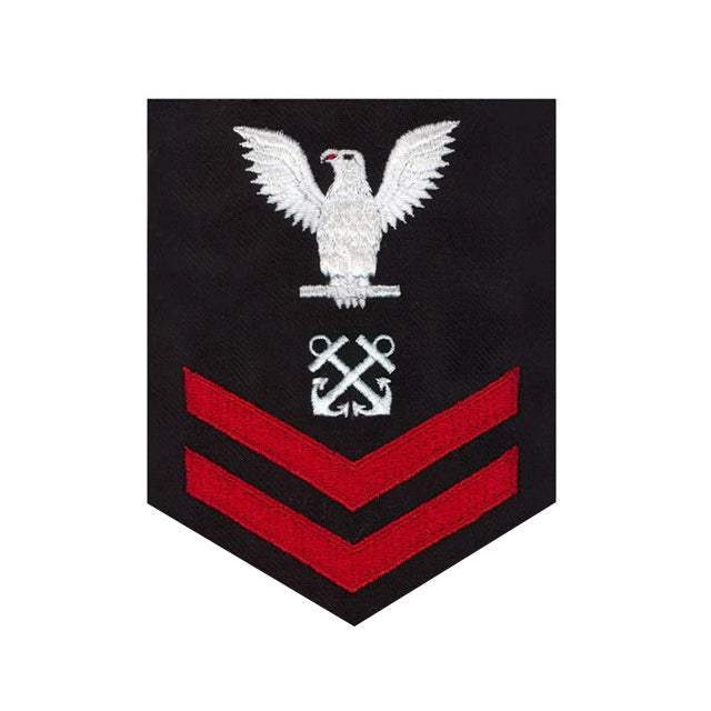 Bm Rating U.S. Navy Boatswain's Mate (BM) Rating Patch, Blue (Tailored to E-4, E ...