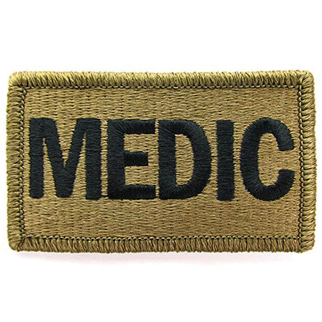 MED IR Paramedic EMT EMS Army Combat Medic First Aid Patches Reflective  Tactical Medical Insignia Patch badge