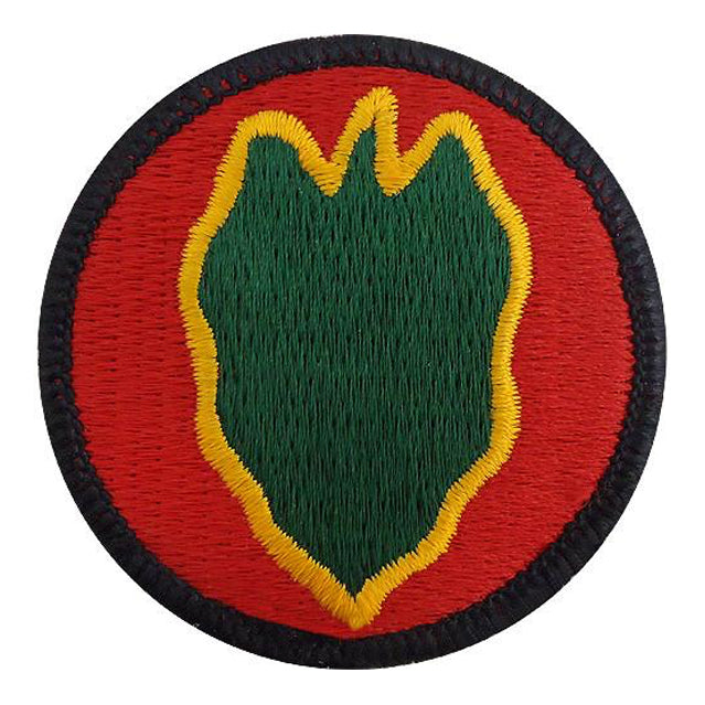 24th Infantry Division Patch, Color