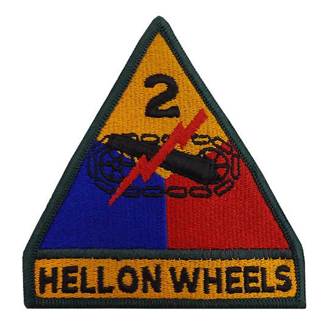 2nd Armored Division Patch, Color