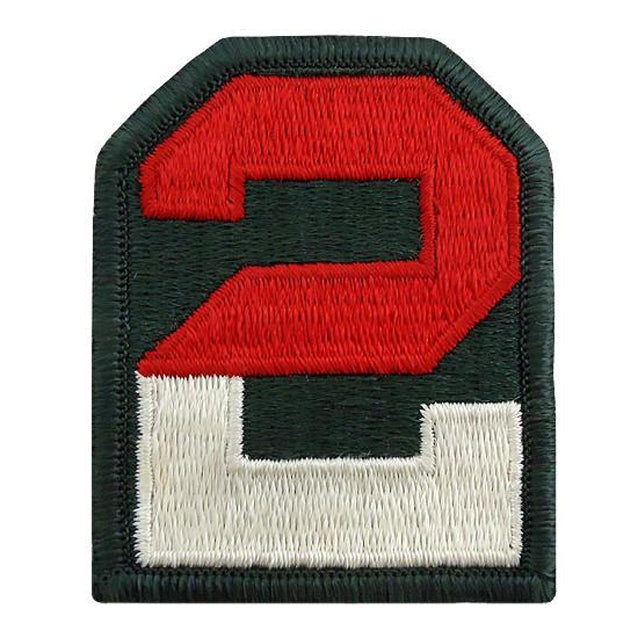 2nd Army Unit Patch, Color