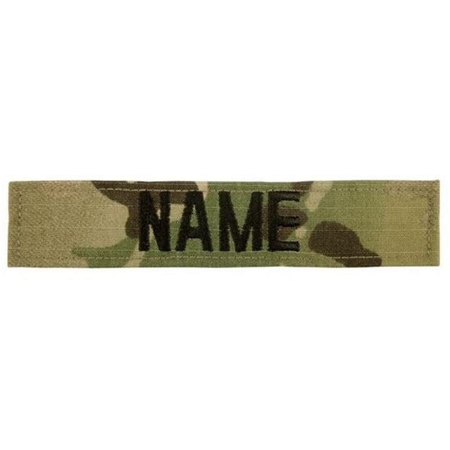 Custom Army OCP Name Tape, 8-Tone or 3-Tone STARS-N-STRIPES
