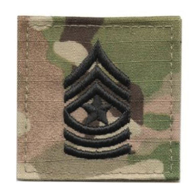 U.S. Army Sergeant Major E-9 Rank, OCP or ACU