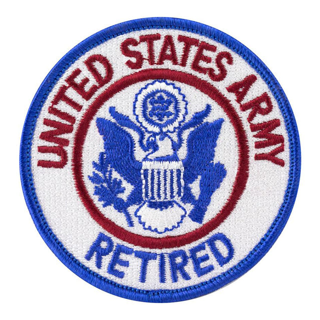 U.S. Army Retired Patch, Color