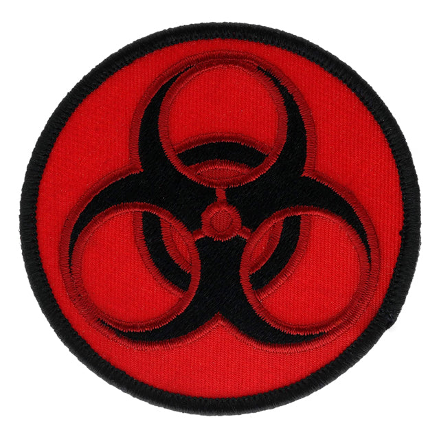 Biohazard Toxic Red & Black Patch