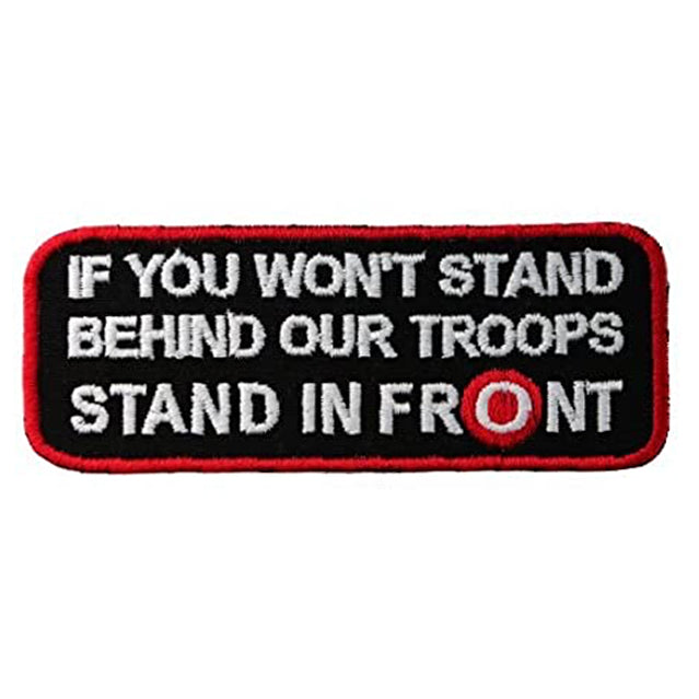 Stand Behind Our Troops Patch