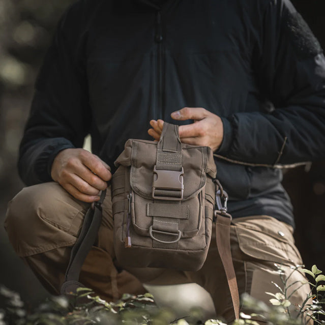 Pathfinder MOLLE & Shoulder Multi-Purpose Bag, Earth Brown