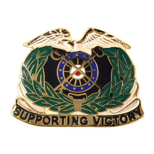 U.S. Army Quartermaster Corps Regimental Crest (Supporting Victory)