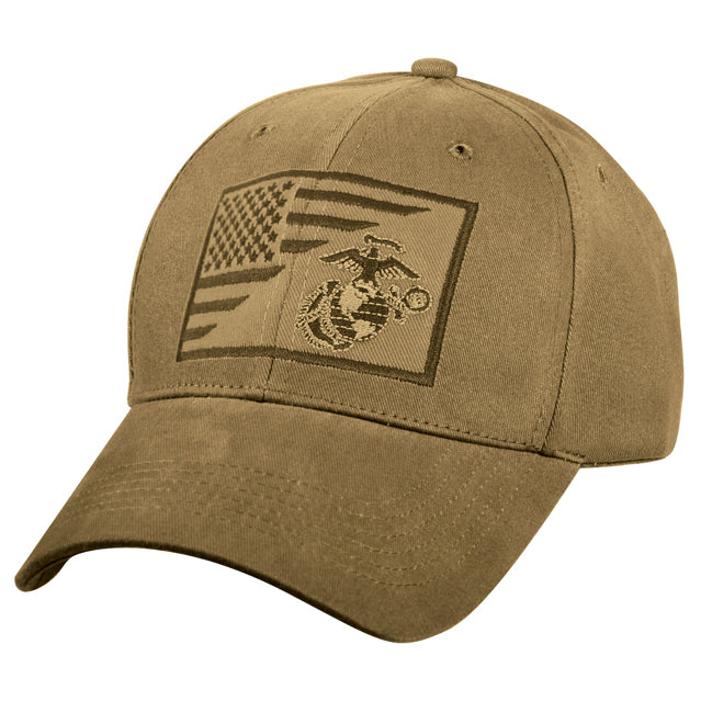 Marine Corps Eagle Globe & Anchor Hat, Coyote Brown
