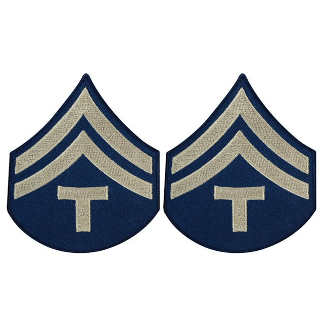 U.S. Army Technician 5th Grade Rank Patches WWII, Khaki & Blue | STARS-N-STRIPES CO. U.S. Army Technician 5th Grade Rank Patches WWII, Khaki & Blue | STARS-N-STRIPES CO.