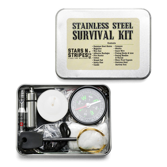 Stars-N-Stripes Emergency Survival Kit
