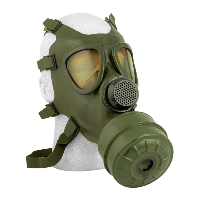 M-74 Gas Mask With Filter Cannister and Shoulder Bag