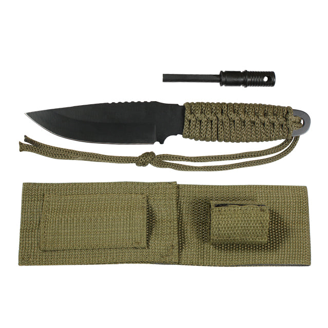 Survivalist Knife, Includes Fire Starter