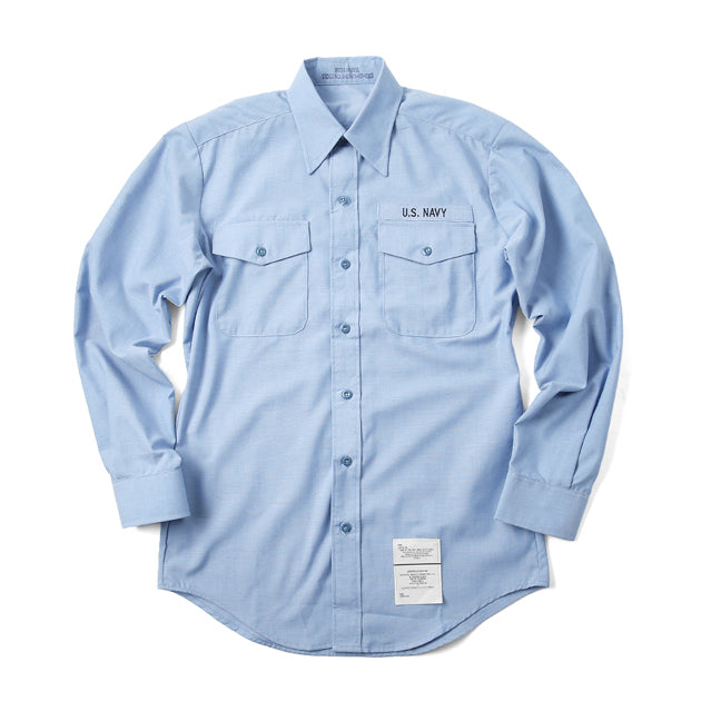 Key Chambray Long Sleeve Work Shirt