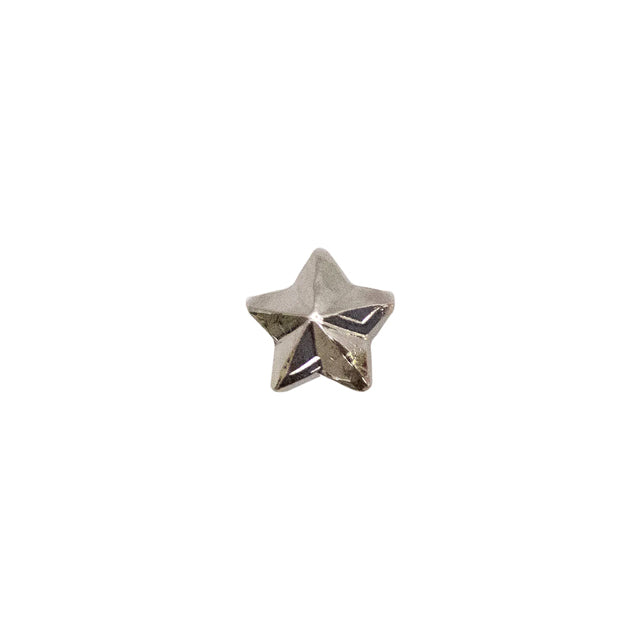 1 Silver Star Device Ribbon Attachment 3/16"