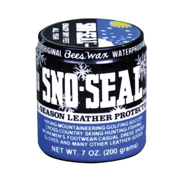 Atsko Sno-Seal All Season Beeswax Waterproofing Leather Treatment Wax, 7oz