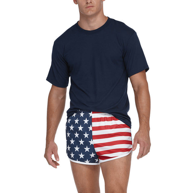 Soffe U.S. Flag Patriot Freedom PT Silky Shorts