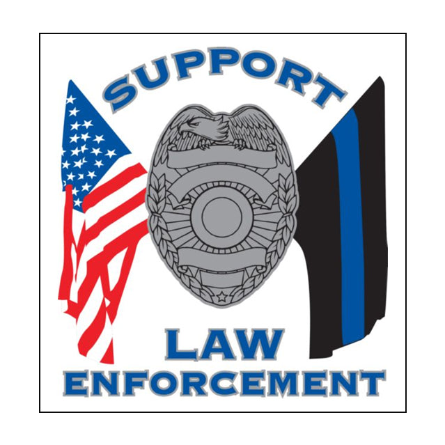 Support Policy Enforcement Support Law Enforcement Flag